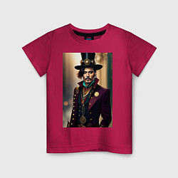 Детская футболка Johnny Depp steampunk style