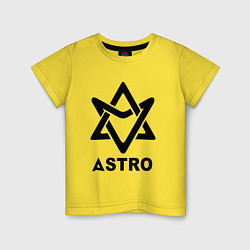 Детская футболка Astro black logo