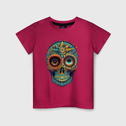 Детская футболка Mexican skull