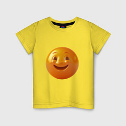 Детская футболка Смайлик-улыбка