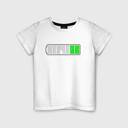 Детская футболка Батарейка дни недели