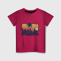Детская футболка Beach of Miami