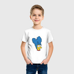 Футболка хлопковая детская Marge Wu-Tang, цвет: белый — фото 2