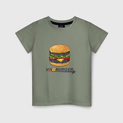 Детская футболка VAGburger tyres