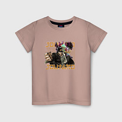 Детская футболка Джотаро Куджо со стендом