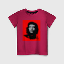 Детская футболка Че Гевара расплывчатая иллюзия