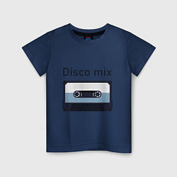 Детская футболка Аудиокассета с надписью