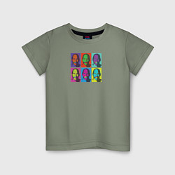 Детская футболка Майкл Джордан в стиле Уорхола 2на3