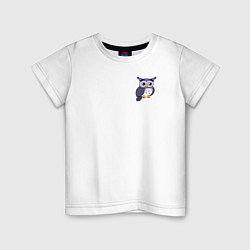 Детская футболка Мультяшный совенок