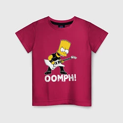 Детская футболка OOMPH! Барт Симпсон роке