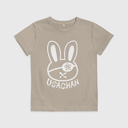 Футболка хлопковая детская Как у Будды из аниме Shuumatsu no Walkure, цвет: миндальный