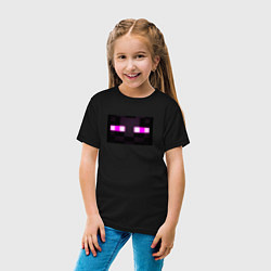 Футболка хлопковая детская Ender Clothes, цвет: черный — фото 2