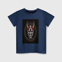 Детская футболка Японский они маска