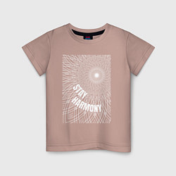 Детская футболка Stay harmony мандала