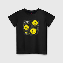 Детская футболка Positive emoticons