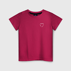 Детская футболка Minimal love