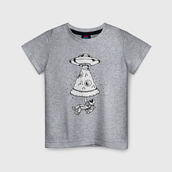 Детская футболка Pizza space