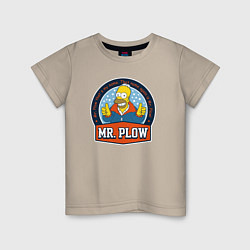 Детская футболка Mr Plow