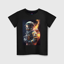 Детская футболка Астронавт покоряющий просторы вселенной