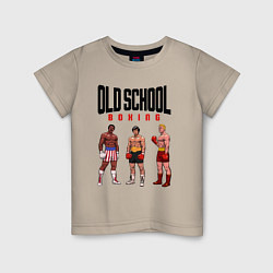 Детская футболка Old school boxing