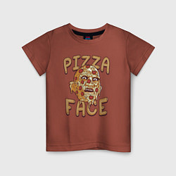Детская футболка Pizza face