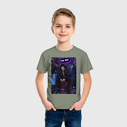 Футболка хлопковая детская Конец геймеру, цвет: авокадо — фото 2