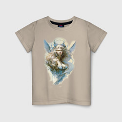 Детская футболка Царевна-Лебедь ангел - нейросеть