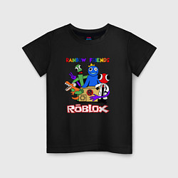 Детская футболка Радужные друзья - монстры Роблокс