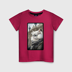Детская футболка Санкт-Петербург котик