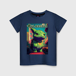 Детская футболка Ядовитый покемон - бульбазавр