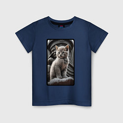 Детская футболка Волгоград котик