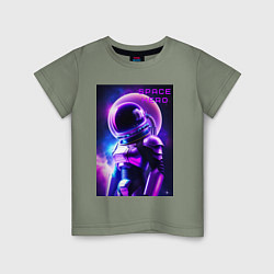 Детская футболка Космический астронавт