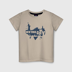 Детская футболка City New York