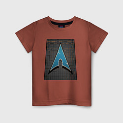 Детская футболка Arch Linux cubed