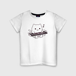 Детская футболка Аниме Бонго кот