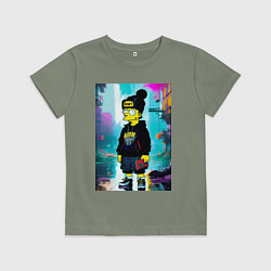 Детская футболка Bart Simpson - street fantasy