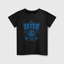 Футболка хлопковая детская Forza Inter, цвет: черный