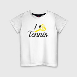 Детская футболка Love tennis