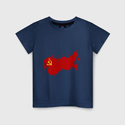 Детская футболка Страна ссср флаг