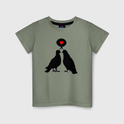 Детская футболка Birds love