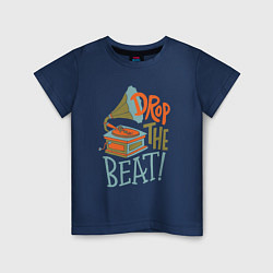 Детская футболка Drop the beat