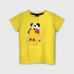 Детская футболка Pika panda