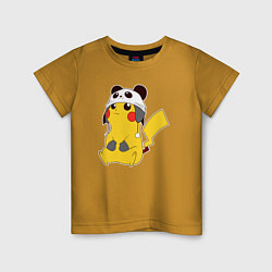 Детская футболка Pika panda