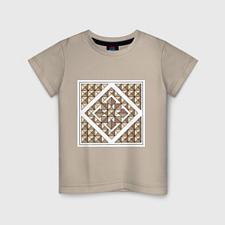 Детская футболка Узор из треугольников