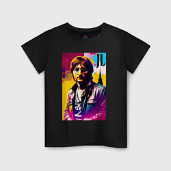 Детская футболка John Lennon - world legend