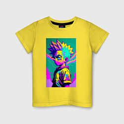 Детская футболка Bart Simpson - pop art