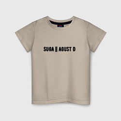 Детская футболка SUGA Agust D
