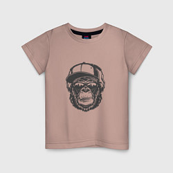 Детская футболка Крутая обезьяна