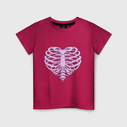 Детская футболка Bone heart
