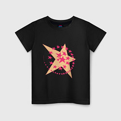 Детская футболка Звездная спираль